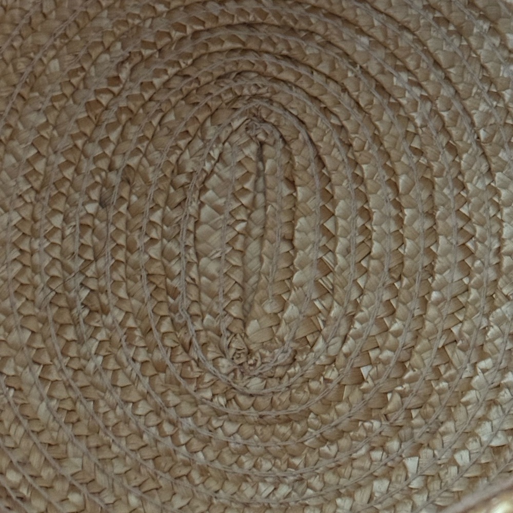 Liz Claiborne - The Villager Tan Straw Hat with Floral Detail - Picture 6 of 8